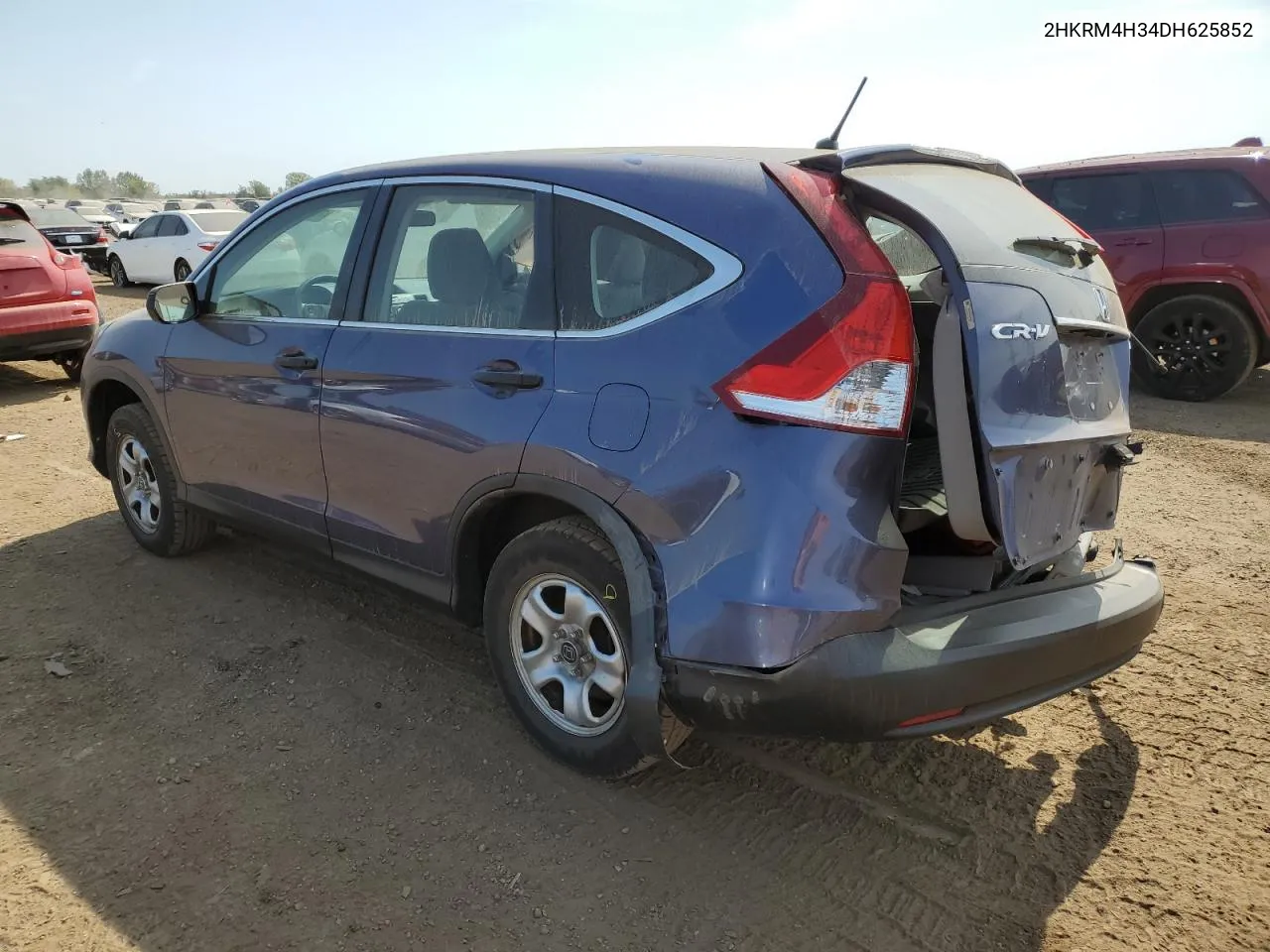 2HKRM4H34DH625852 2013 Honda Cr-V Lx