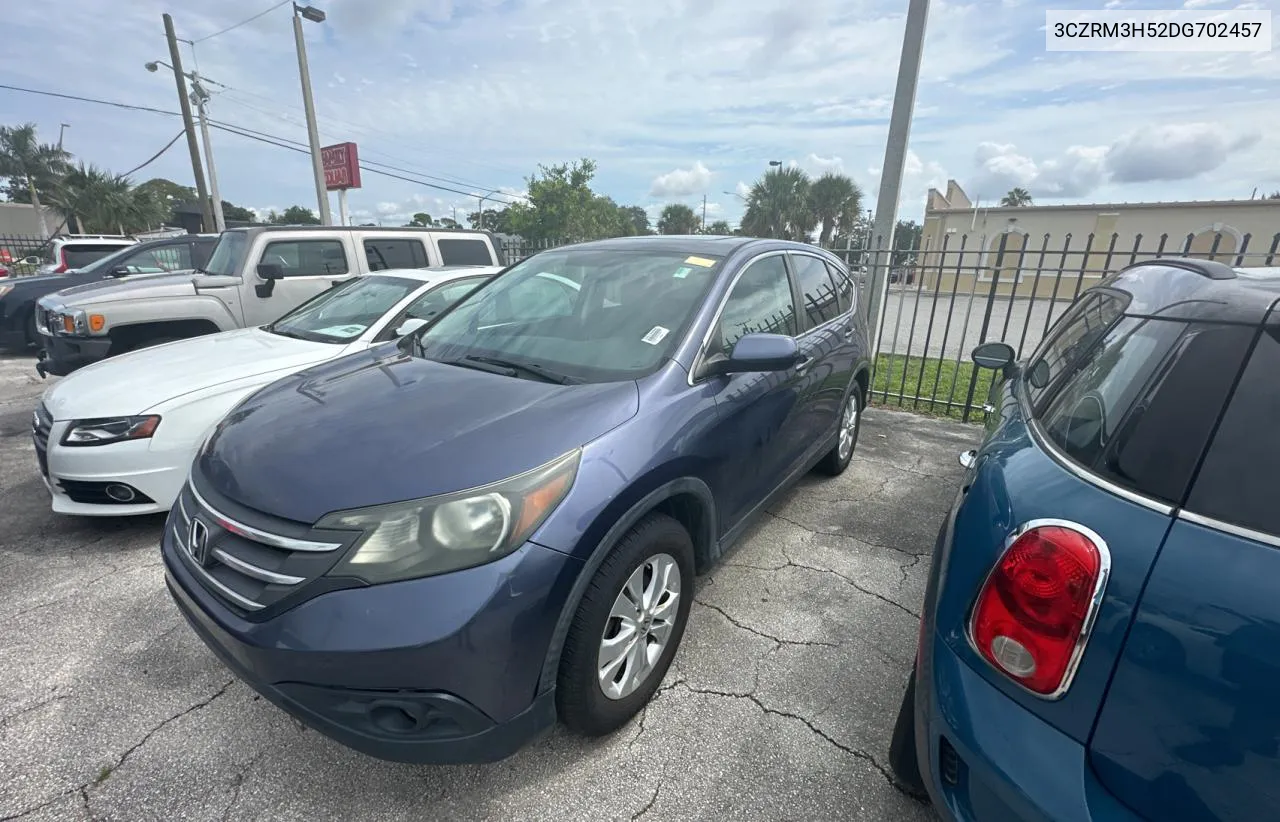 2013 Honda Cr-V Ex VIN: 3CZRM3H52DG702457 Lot: 71772624