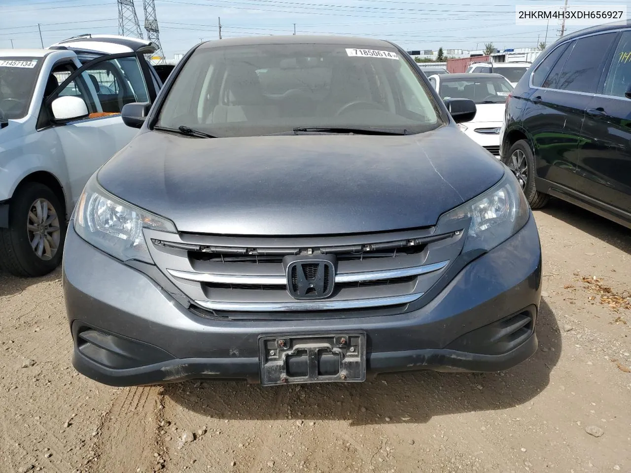 2013 Honda Cr-V Lx VIN: 2HKRM4H3XDH656927 Lot: 71850614