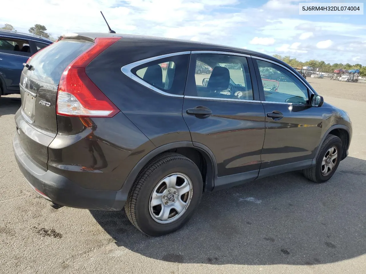 2013 Honda Cr-V Lx VIN: 5J6RM4H32DL074004 Lot: 71920284