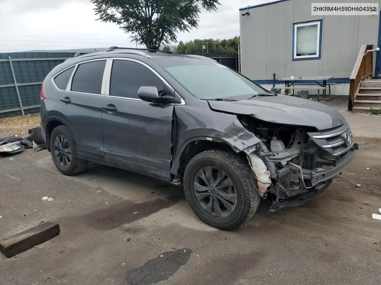 2013 Honda Cr-V Ex VIN: 2HKRM4H59DH604352 Lot: 71935284