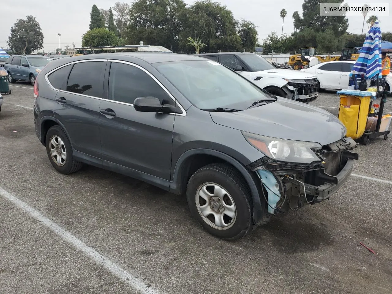 2013 Honda Cr-V Lx VIN: 5J6RM3H3XDL034134 Lot: 71991764