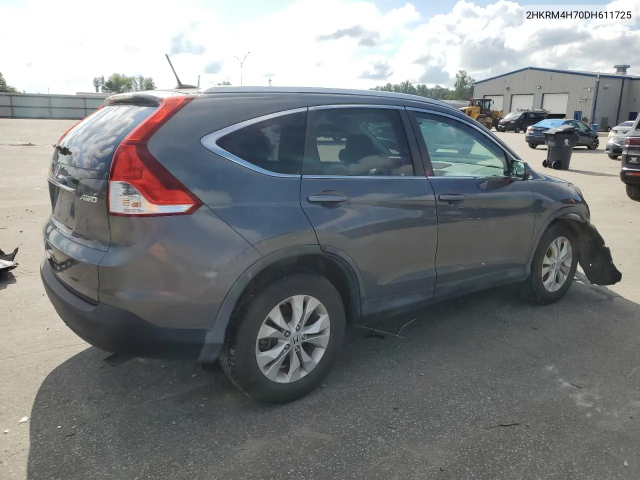 2013 Honda Cr-V Exl VIN: 2HKRM4H70DH611725 Lot: 72051404