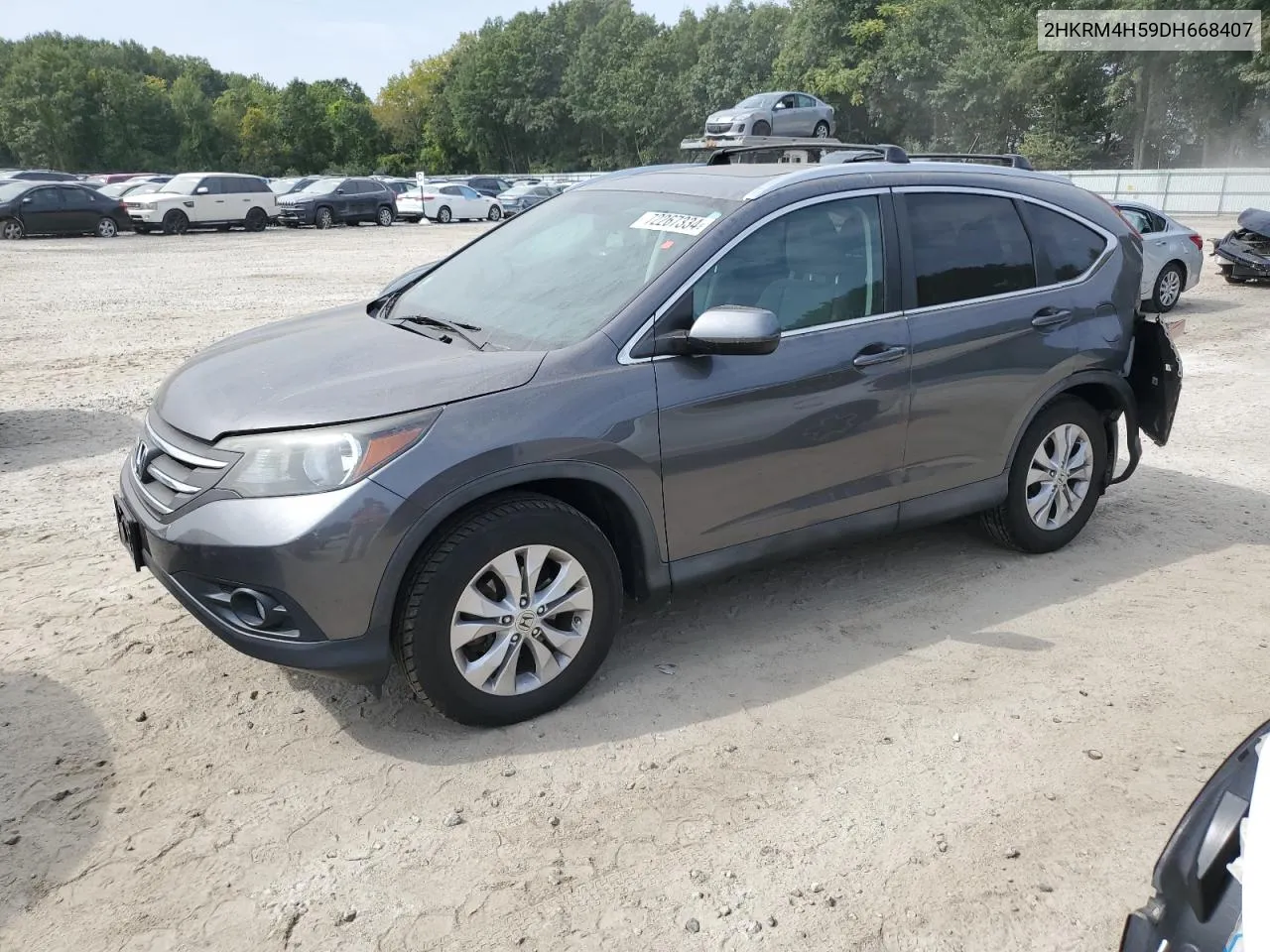 2HKRM4H59DH668407 2013 Honda Cr-V Ex