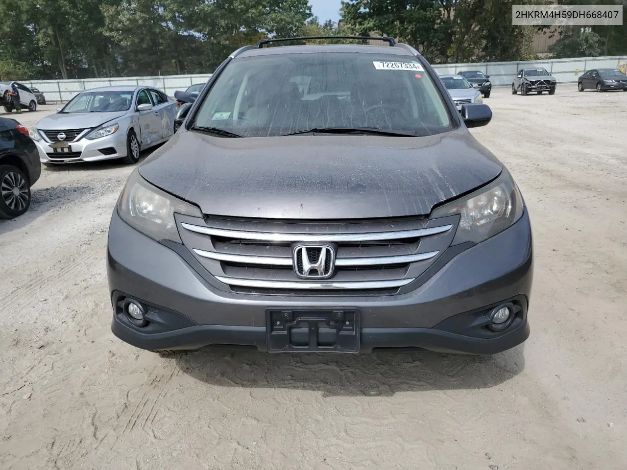 2013 Honda Cr-V Ex VIN: 2HKRM4H59DH668407 Lot: 72267334