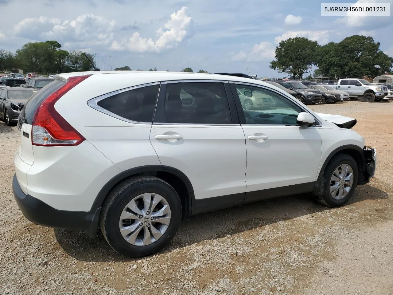 2013 Honda Cr-V Ex VIN: 5J6RM3H56DL001231 Lot: 72335064