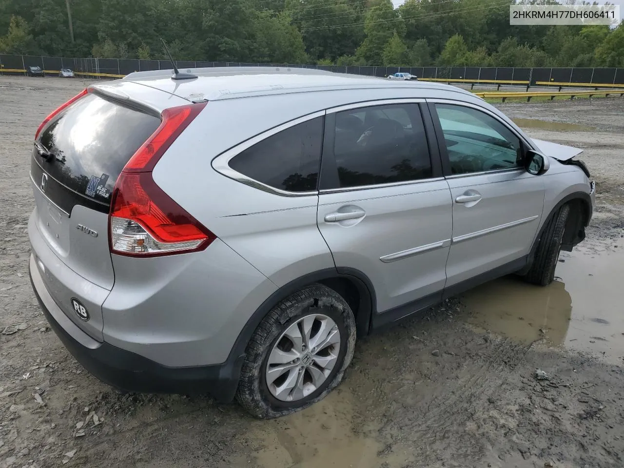 2013 Honda Cr-V Exl VIN: 2HKRM4H77DH606411 Lot: 72357674