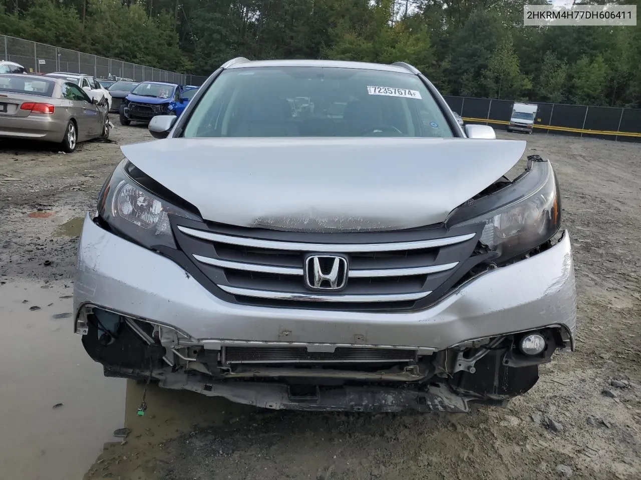 2013 Honda Cr-V Exl VIN: 2HKRM4H77DH606411 Lot: 72357674