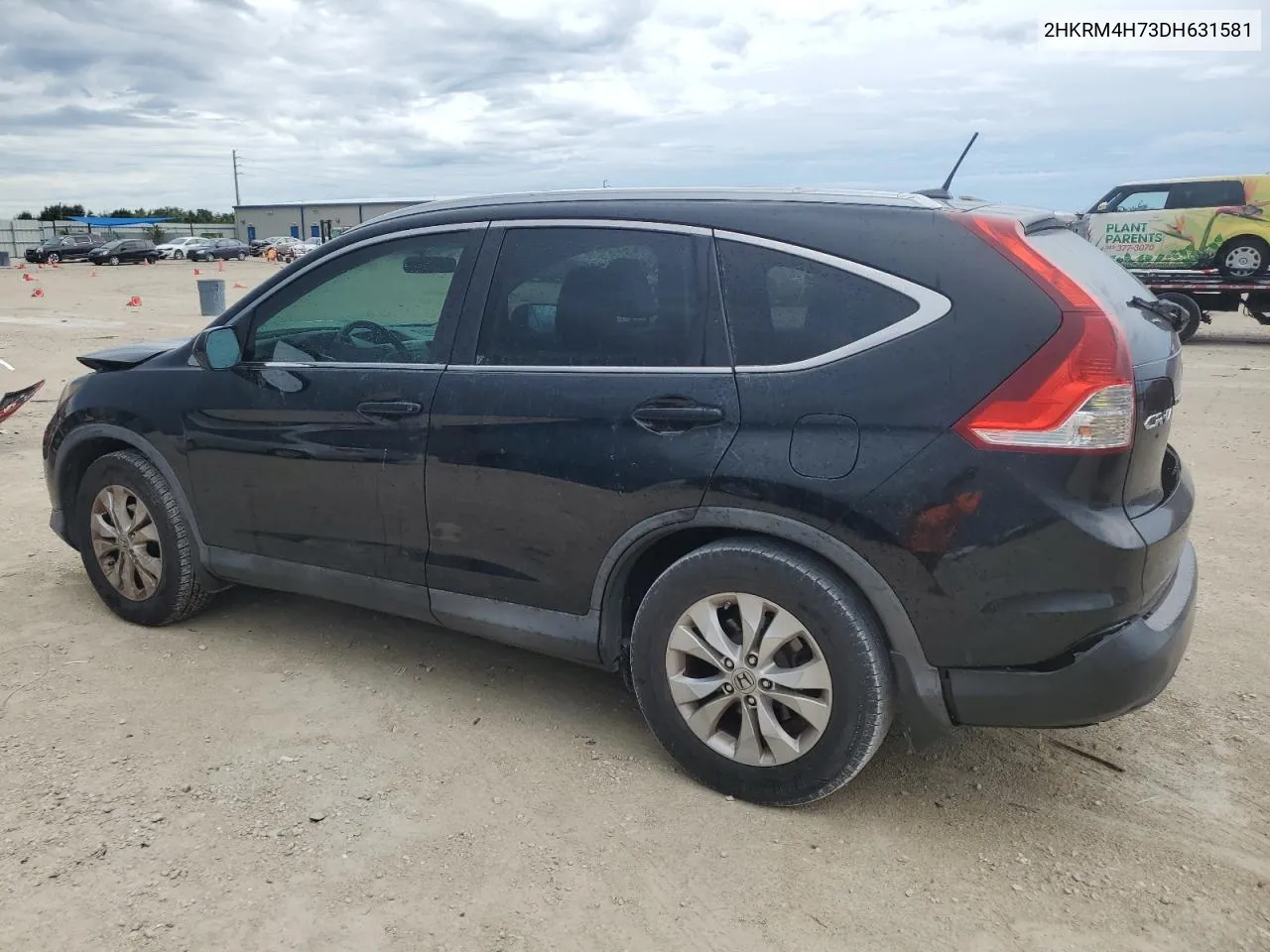 2013 Honda Cr-V Exl VIN: 2HKRM4H73DH631581 Lot: 72411094