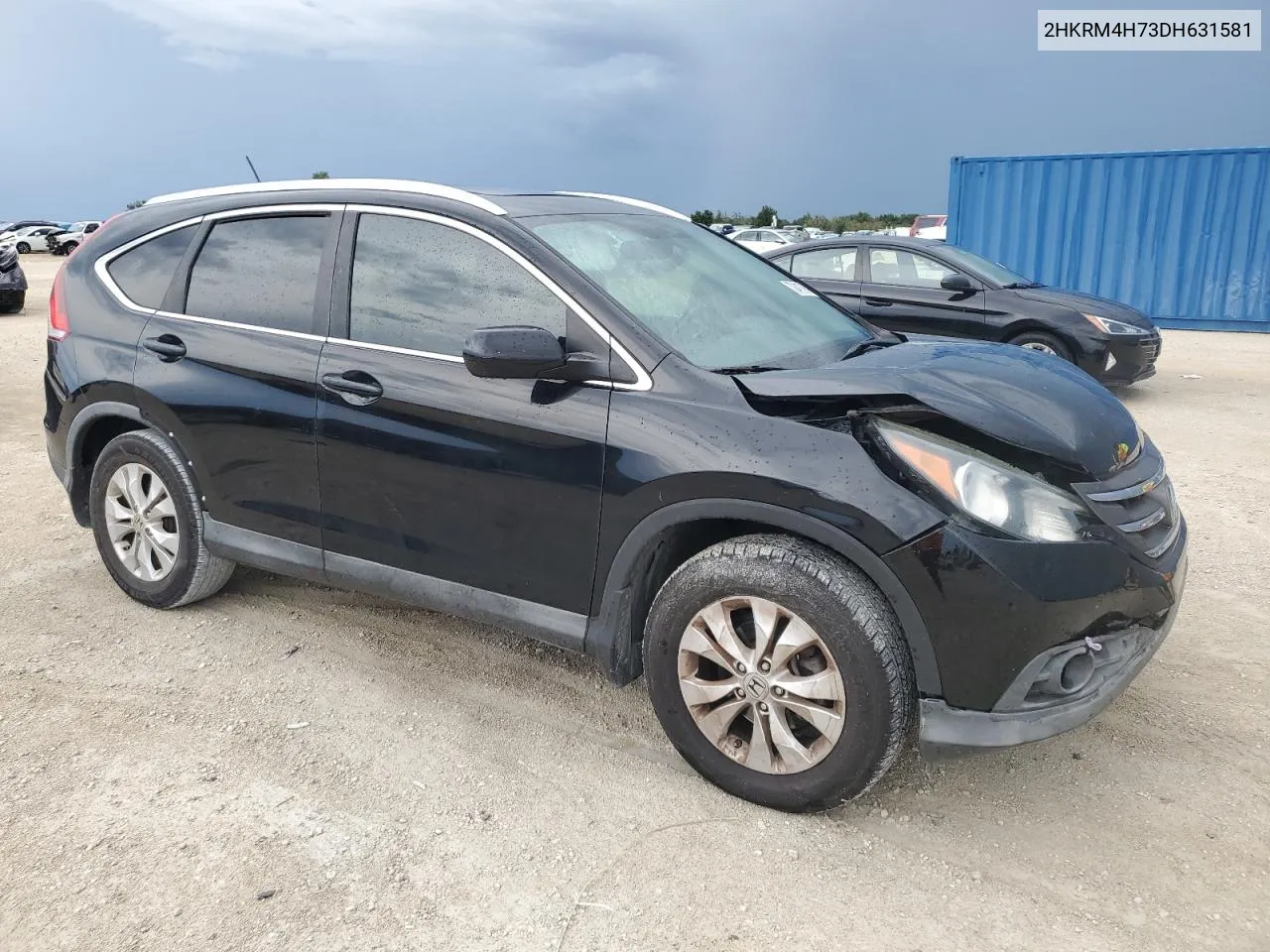 2013 Honda Cr-V Exl VIN: 2HKRM4H73DH631581 Lot: 72411094