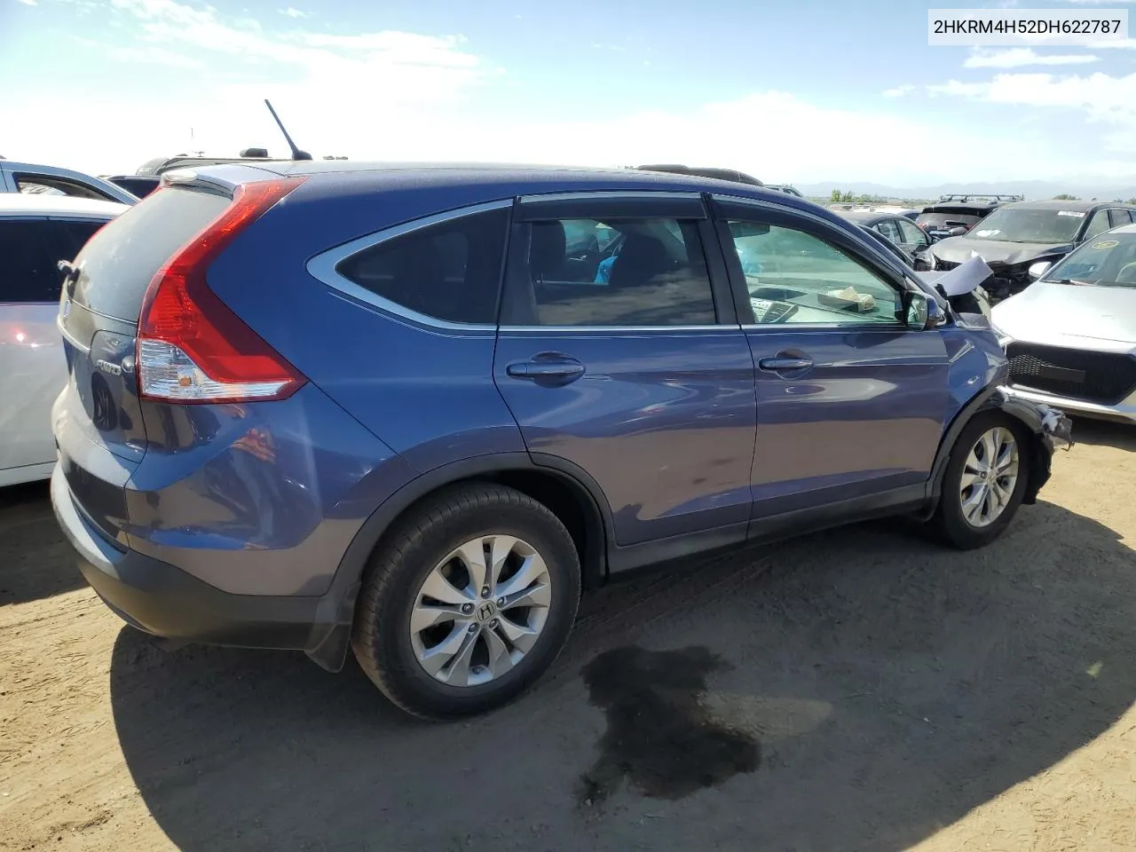 2013 Honda Cr-V Ex VIN: 2HKRM4H52DH622787 Lot: 72473284