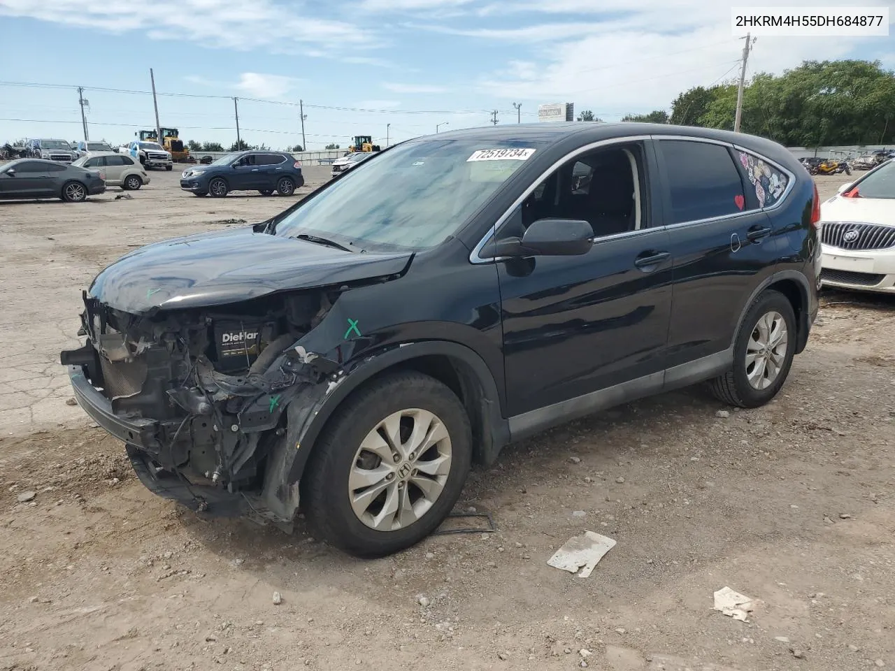 2HKRM4H55DH684877 2013 Honda Cr-V Ex