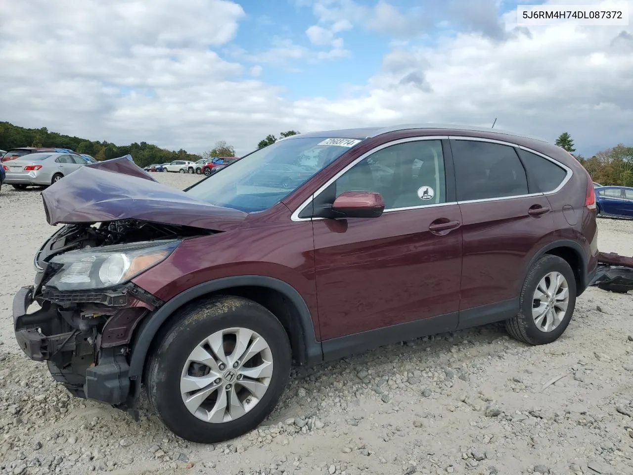 5J6RM4H74DL087372 2013 Honda Cr-V Exl