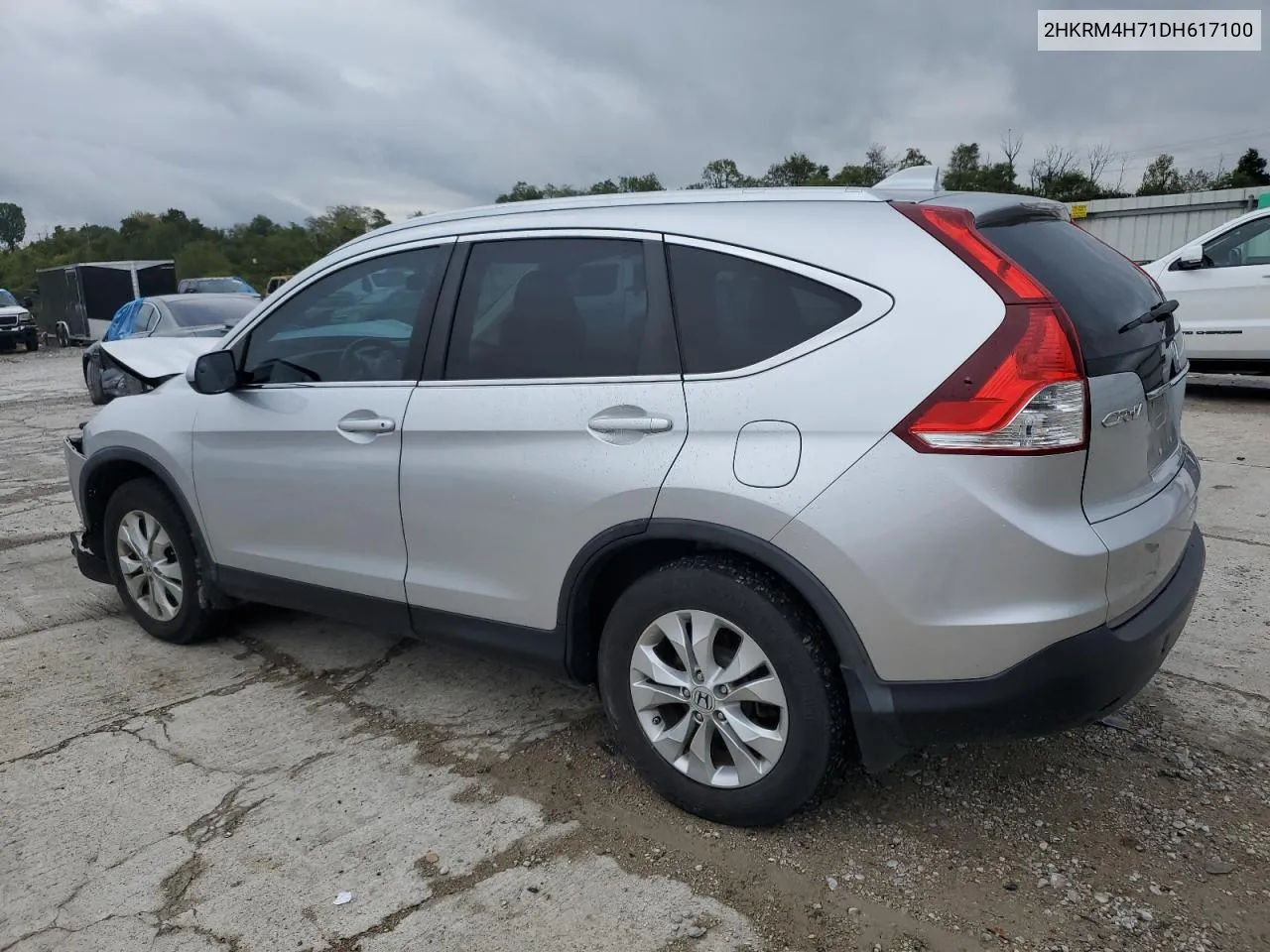 2013 Honda Cr-V Exl VIN: 2HKRM4H71DH617100 Lot: 72684444