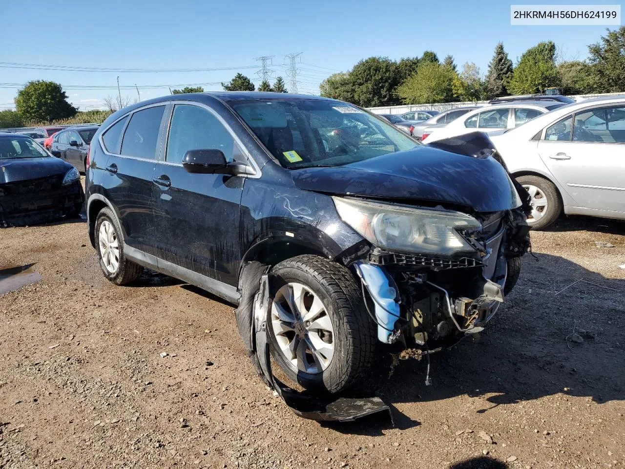 2013 Honda Cr-V Ex VIN: 2HKRM4H56DH624199 Lot: 72708194