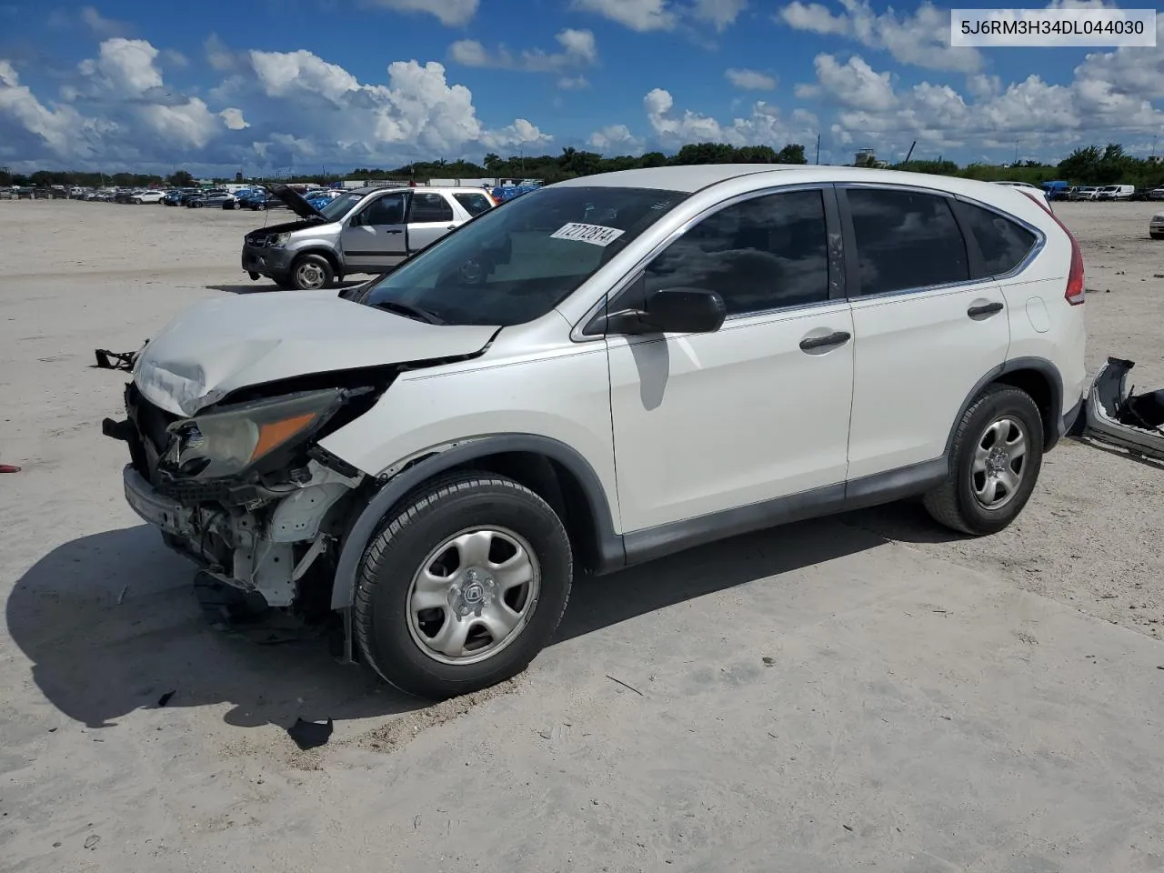 2013 Honda Cr-V Lx VIN: 5J6RM3H34DL044030 Lot: 72712814