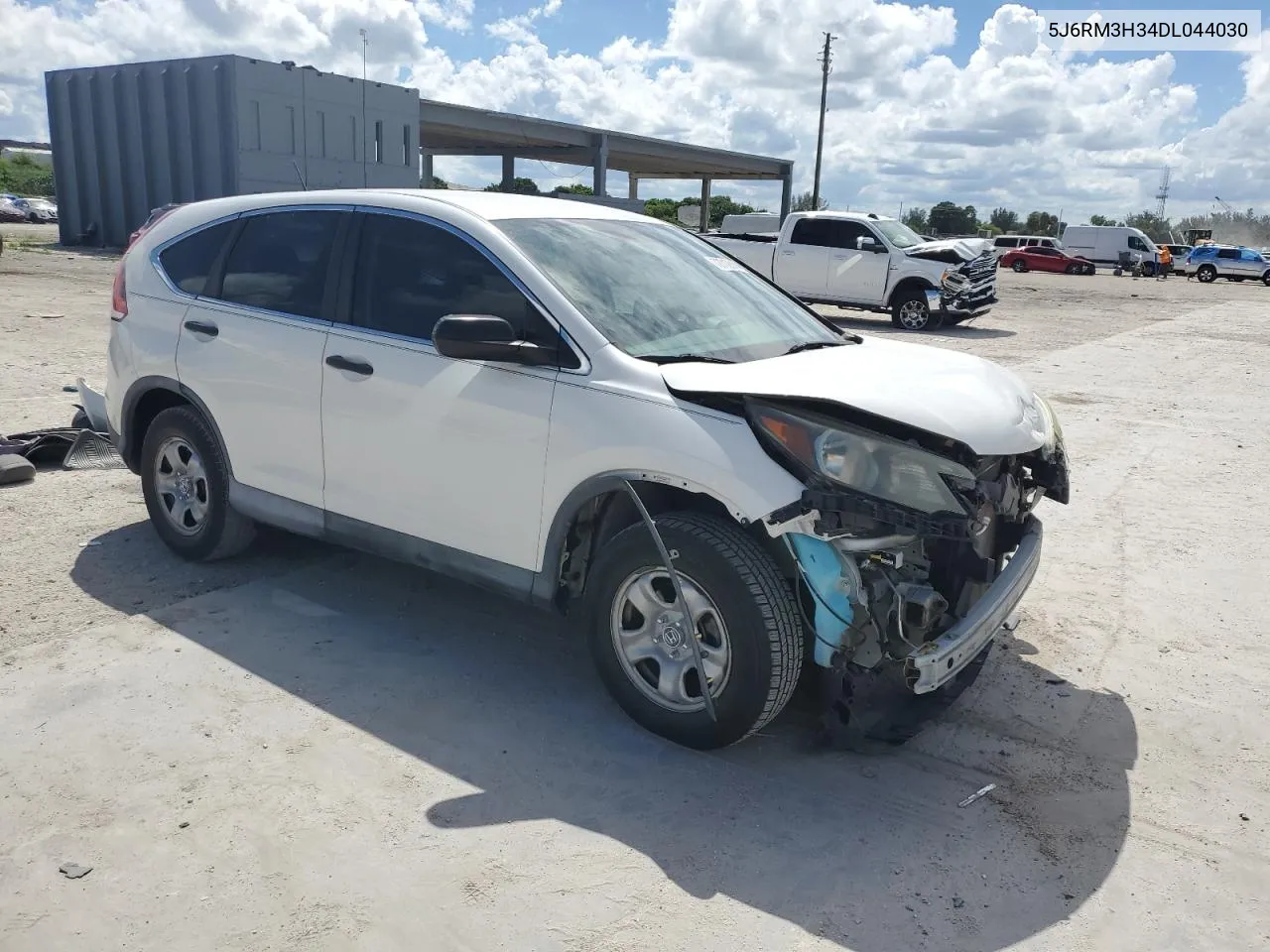 2013 Honda Cr-V Lx VIN: 5J6RM3H34DL044030 Lot: 72712814