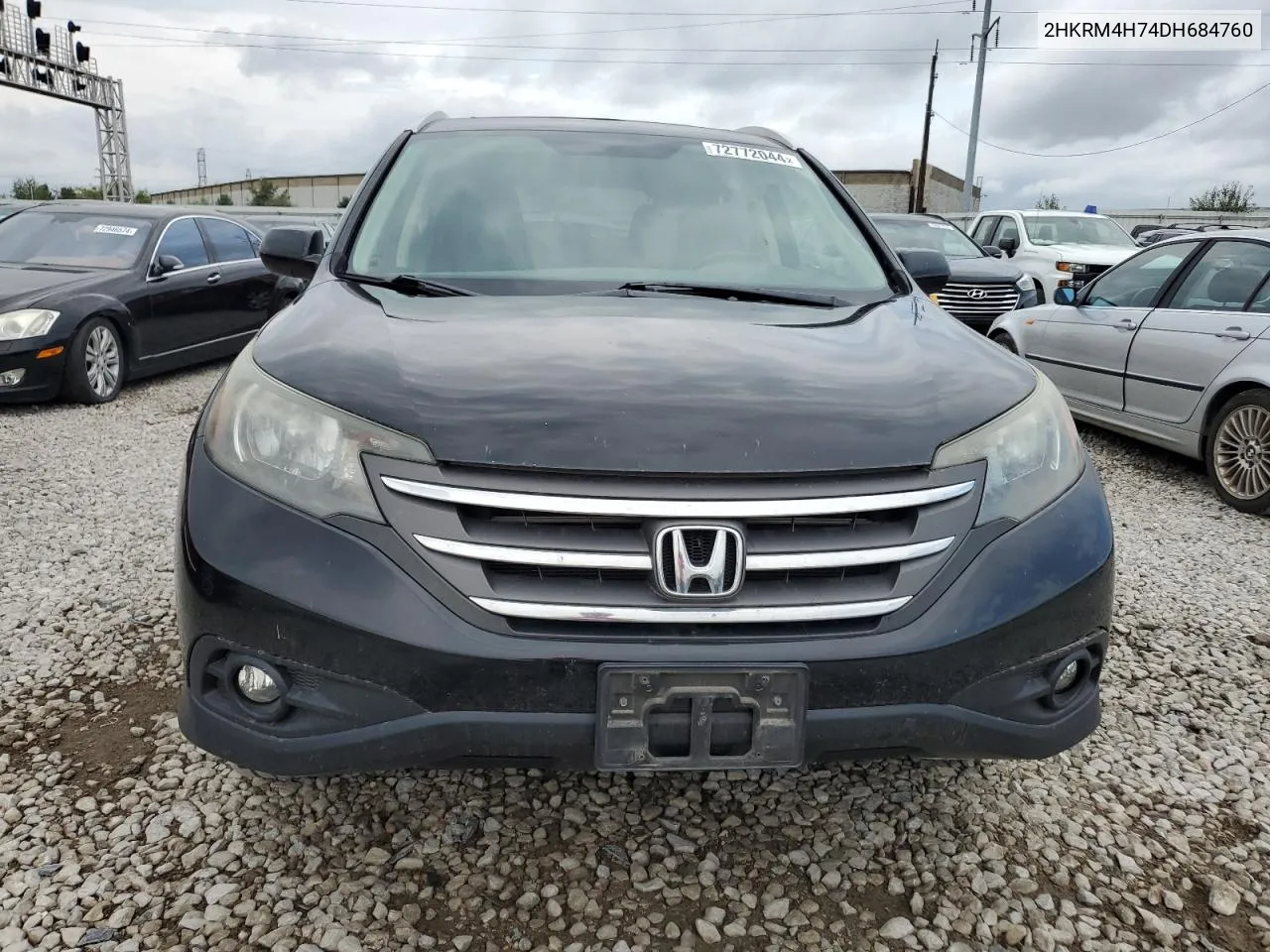 2013 Honda Cr-V Exl VIN: 2HKRM4H74DH684760 Lot: 72772044