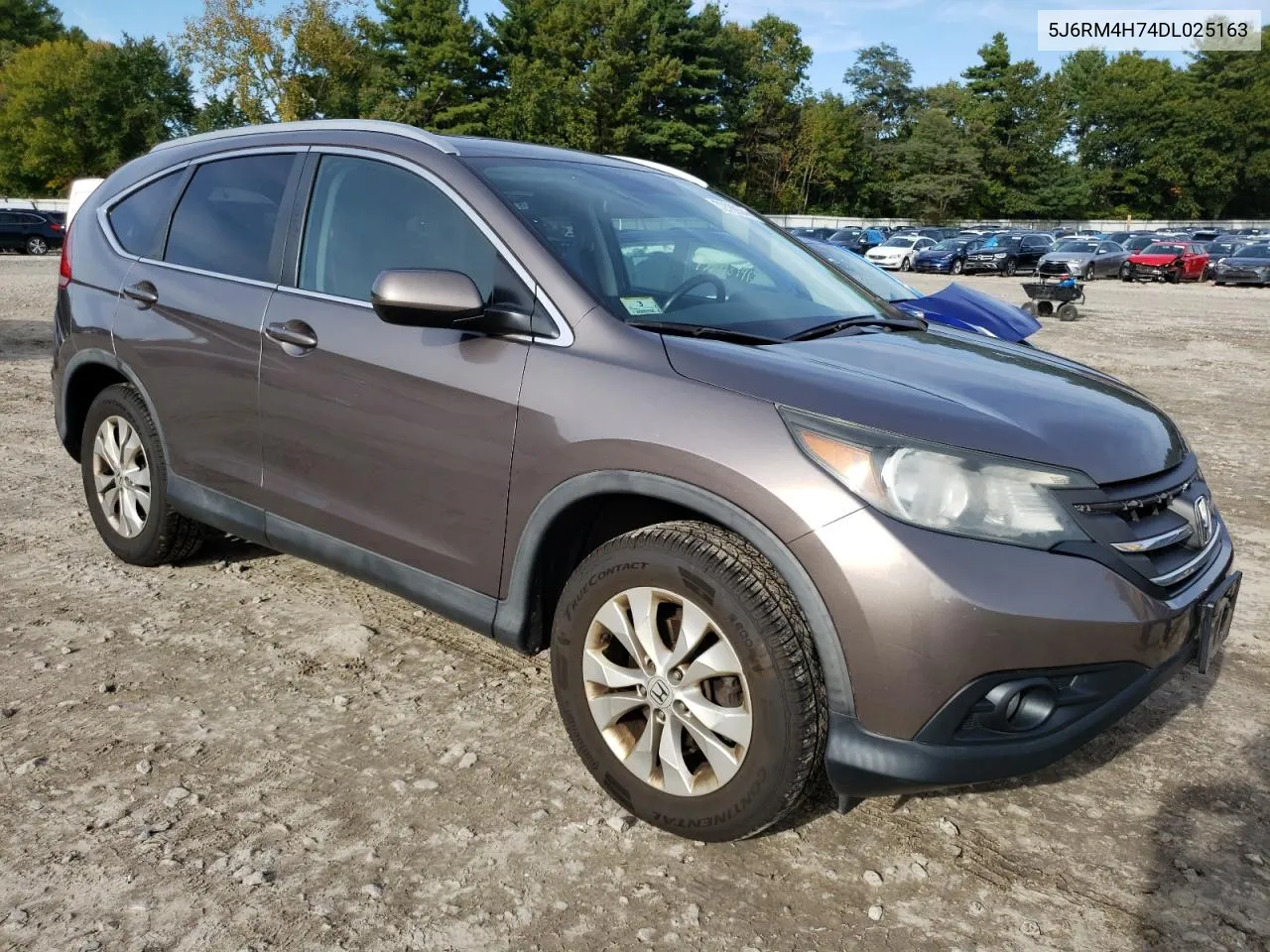 2013 Honda Cr-V Exl VIN: 5J6RM4H74DL025163 Lot: 72789344