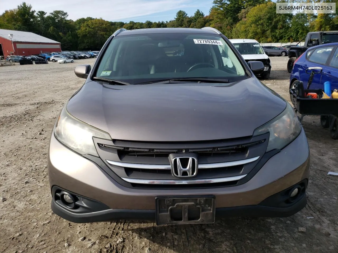 2013 Honda Cr-V Exl VIN: 5J6RM4H74DL025163 Lot: 72789344