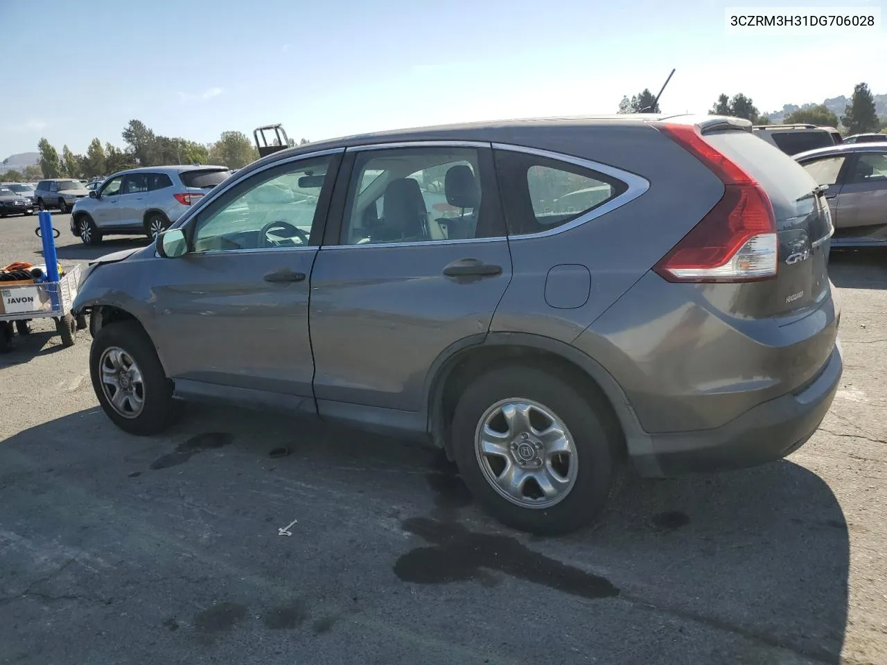 2013 Honda Cr-V Lx VIN: 3CZRM3H31DG706028 Lot: 72793524