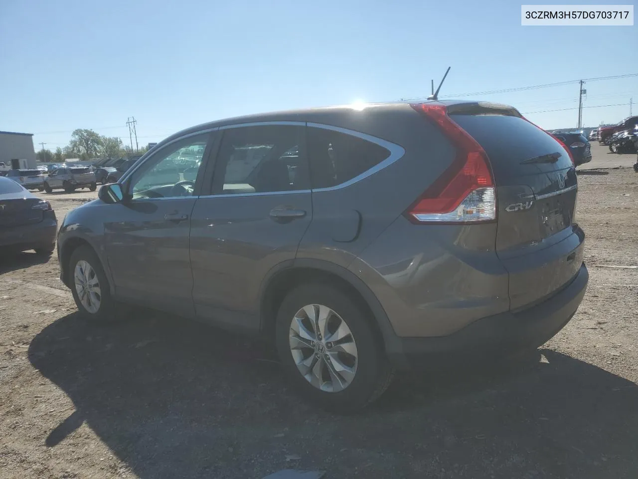 2013 Honda Cr-V Ex VIN: 3CZRM3H57DG703717 Lot: 72816484