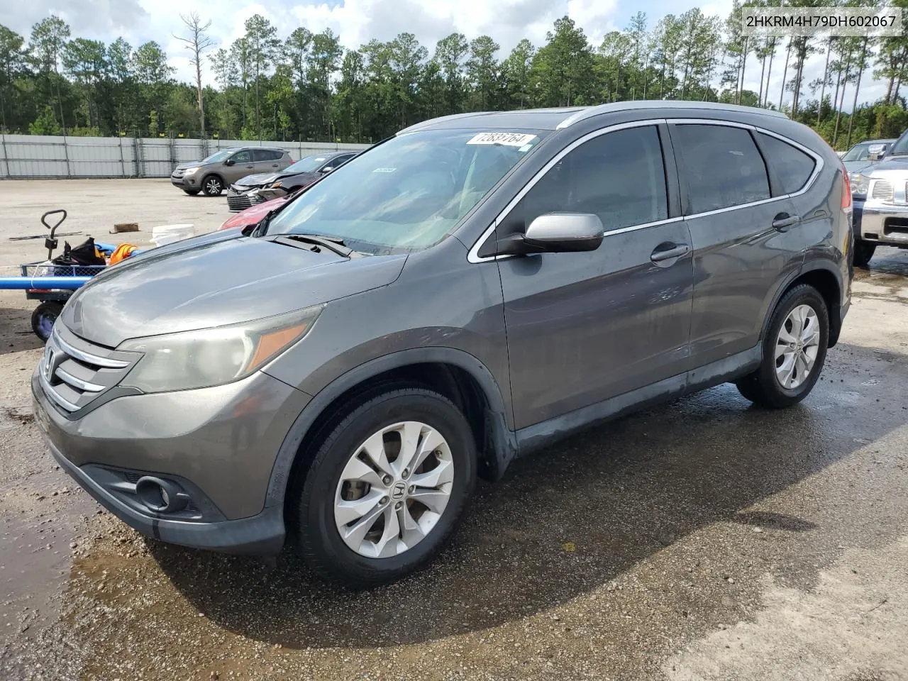 2013 Honda Cr-V Exl VIN: 2HKRM4H79DH602067 Lot: 72835764