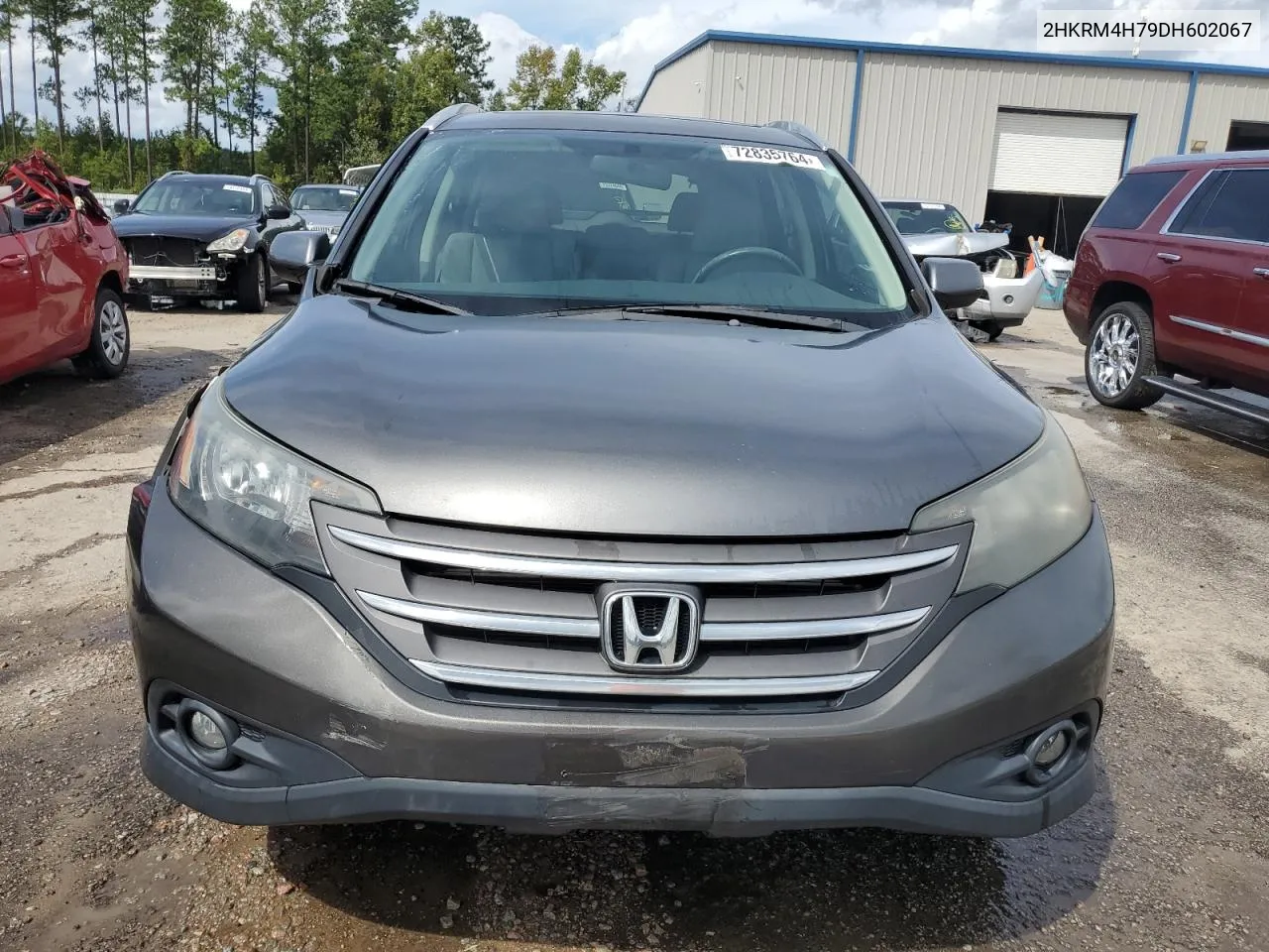 2013 Honda Cr-V Exl VIN: 2HKRM4H79DH602067 Lot: 72835764