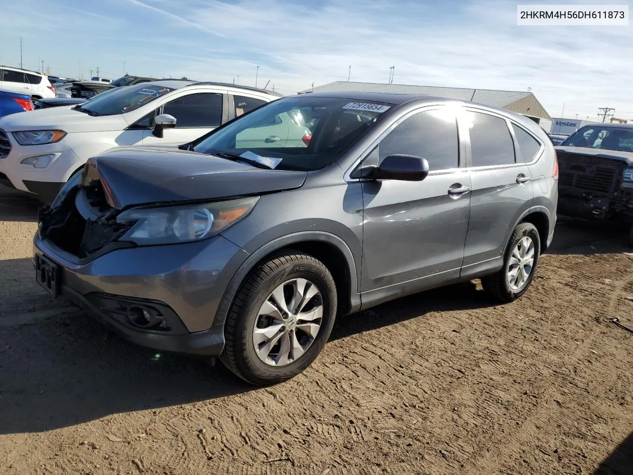 2013 Honda Cr-V Ex VIN: 2HKRM4H56DH611873 Lot: 72915654