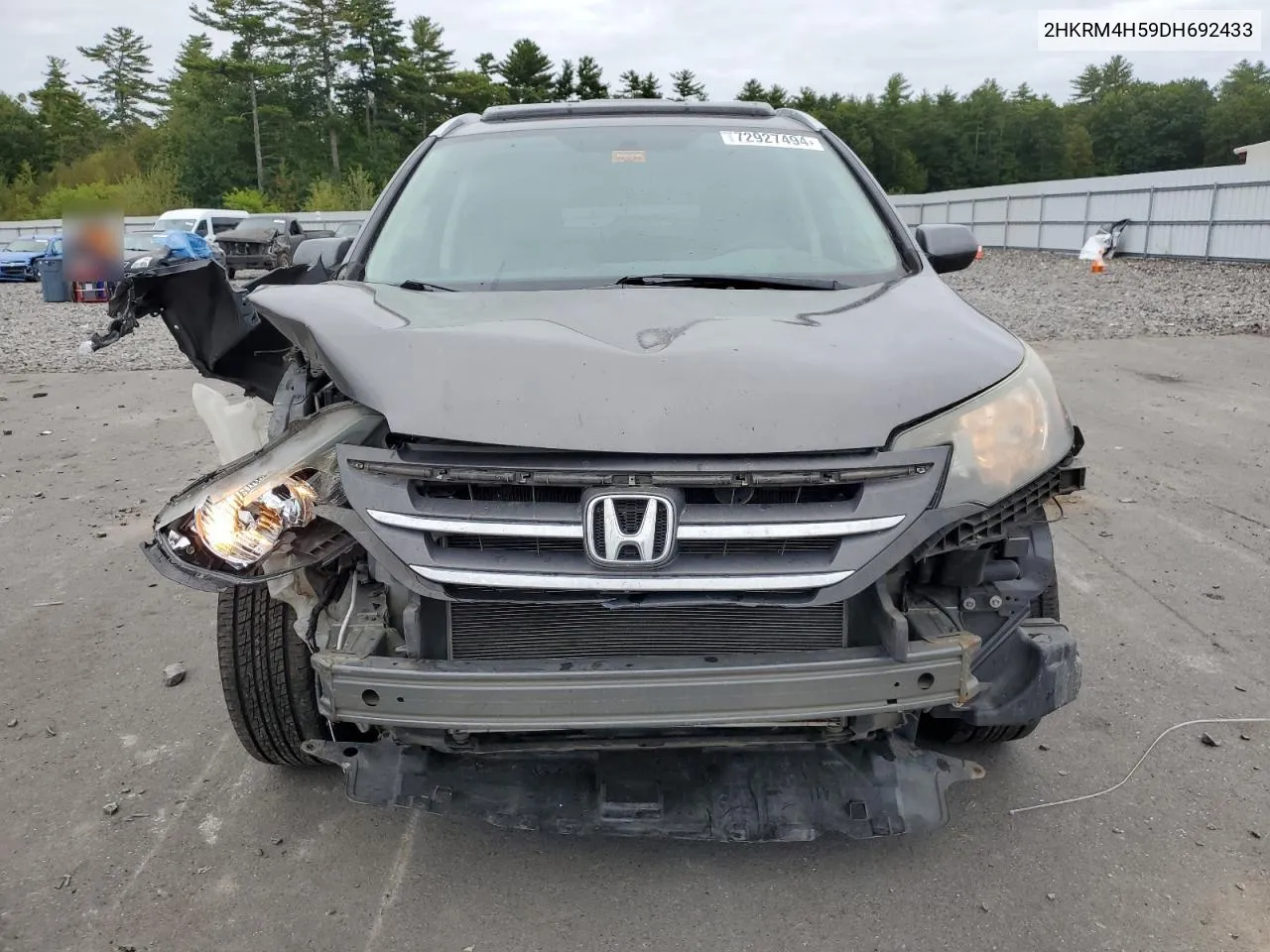 2HKRM4H59DH692433 2013 Honda Cr-V Ex