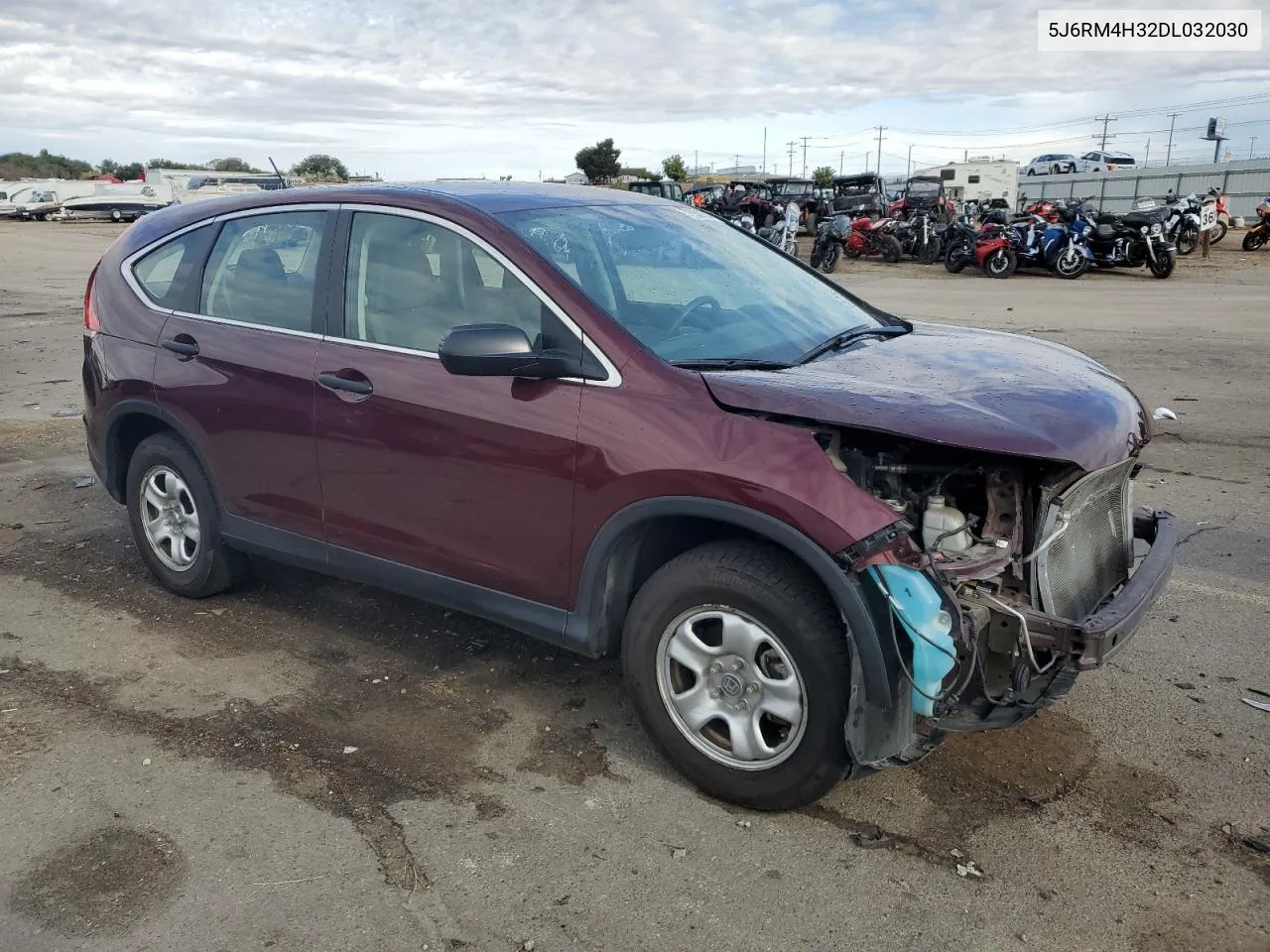 2013 Honda Cr-V Lx VIN: 5J6RM4H32DL032030 Lot: 72930734