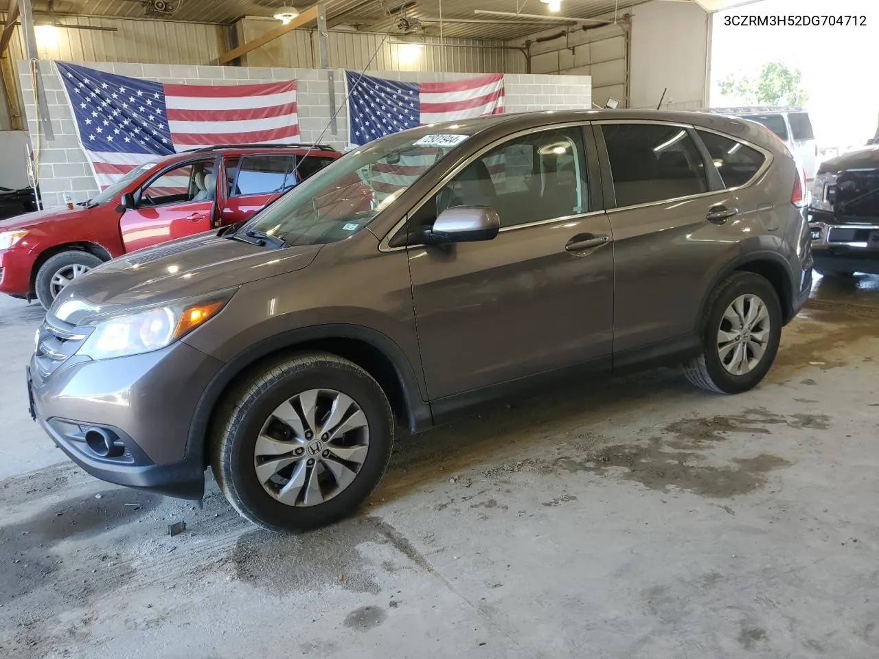 2013 Honda Cr-V Ex VIN: 3CZRM3H52DG704712 Lot: 72931944