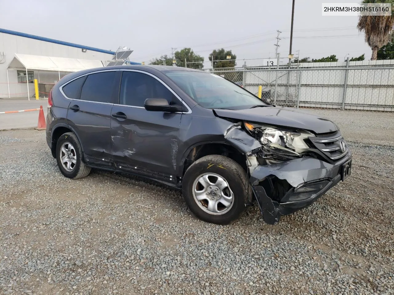 2013 Honda Cr-V Lx VIN: 2HKRM3H38DH516160 Lot: 72983544