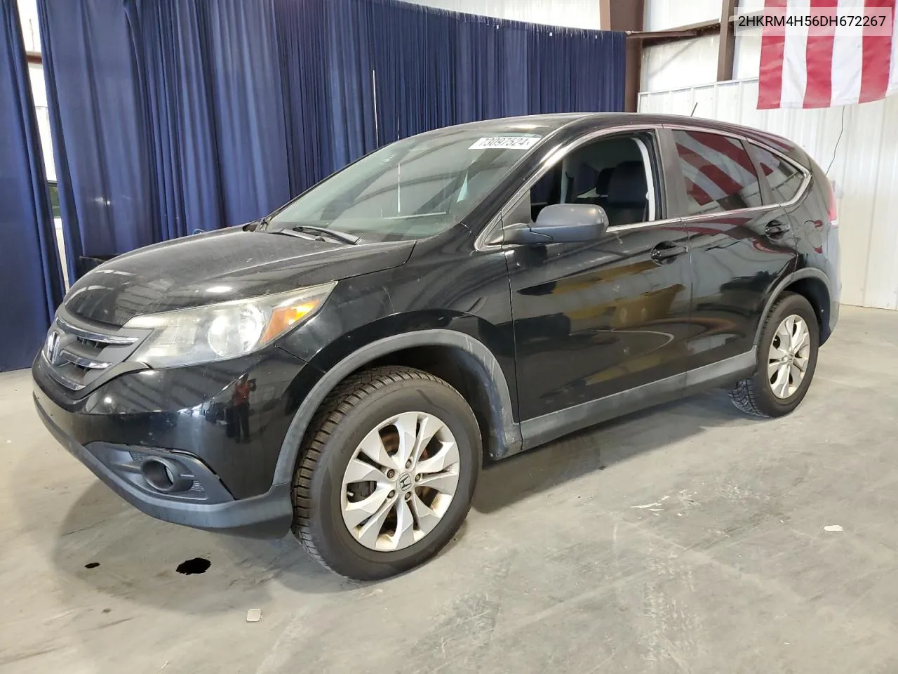 2013 Honda Cr-V Ex VIN: 2HKRM4H56DH672267 Lot: 73097524