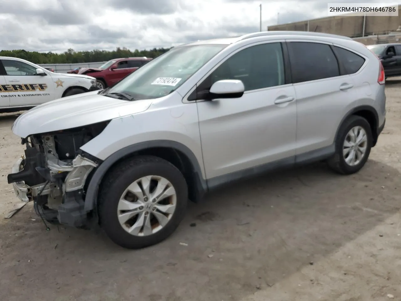 2HKRM4H78DH646786 2013 Honda Cr-V Exl