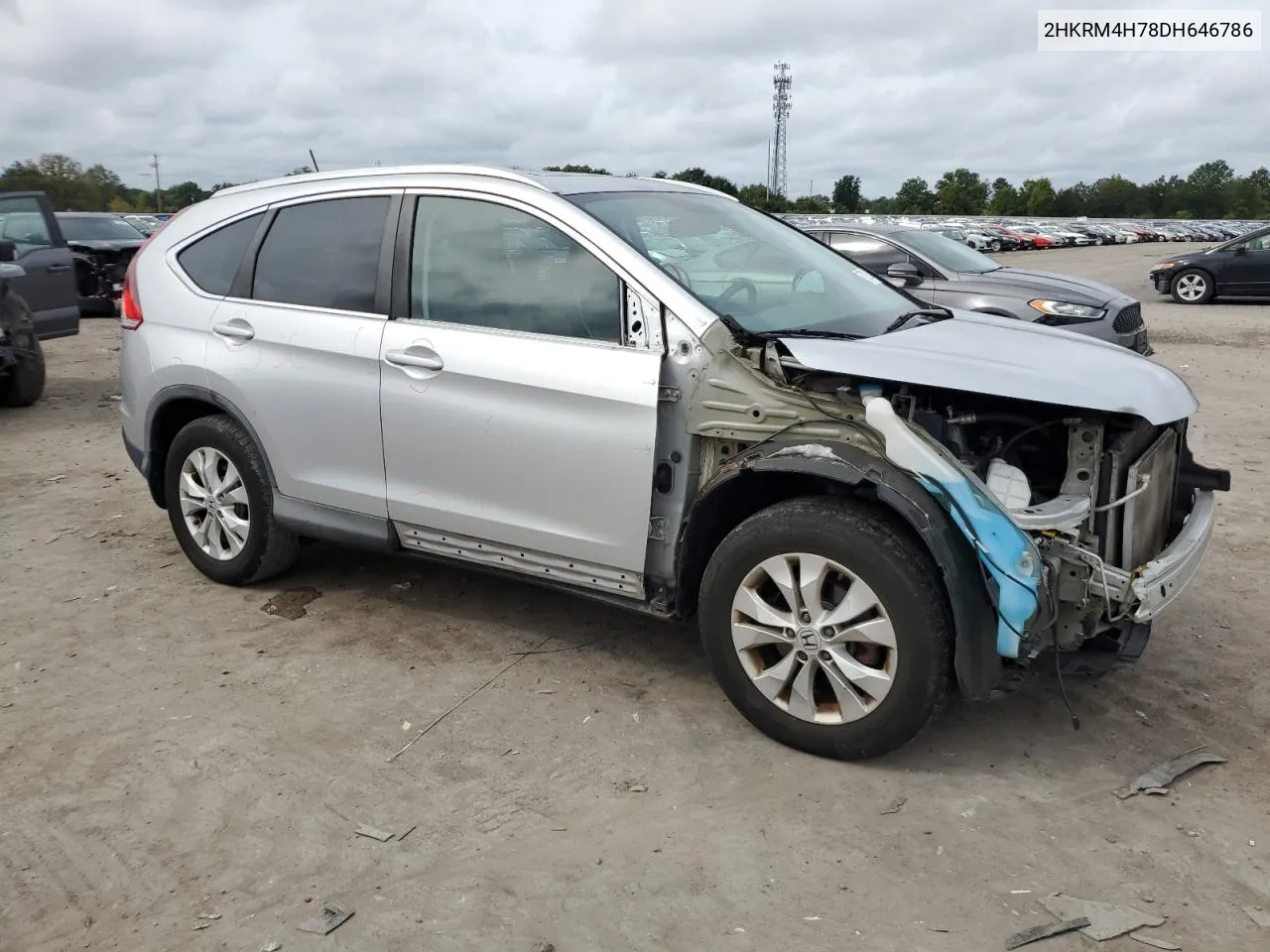 2013 Honda Cr-V Exl VIN: 2HKRM4H78DH646786 Lot: 73192474