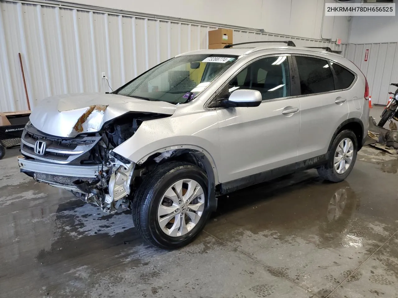 2013 Honda Cr-V Exl VIN: 2HKRM4H78DH656525 Lot: 73288774