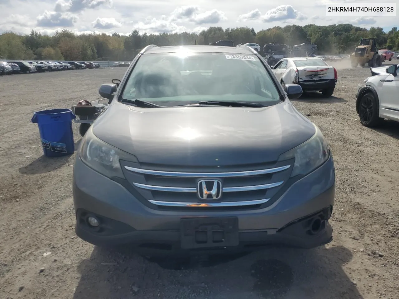 2013 Honda Cr-V Exl VIN: 2HKRM4H74DH688128 Lot: 73353834