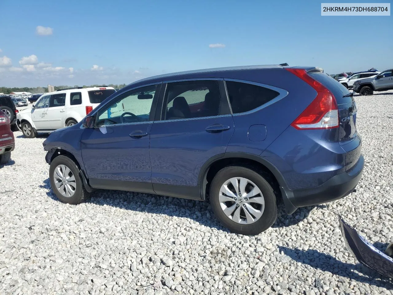 2013 Honda Cr-V Exl VIN: 2HKRM4H73DH688704 Lot: 73462544