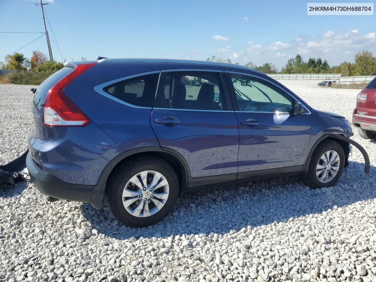 2013 Honda Cr-V Exl VIN: 2HKRM4H73DH688704 Lot: 73462544