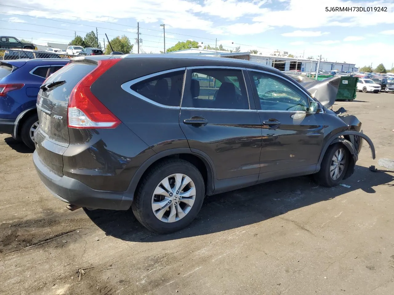 2013 Honda Cr-V Exl VIN: 5J6RM4H73DL019242 Lot: 73493804