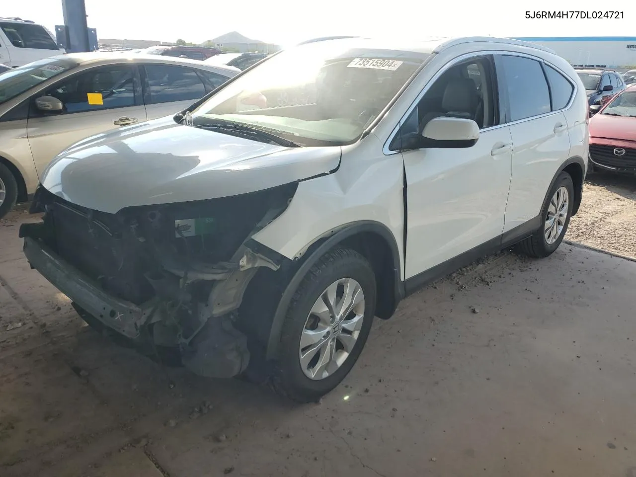 5J6RM4H77DL024721 2013 Honda Cr-V Exl