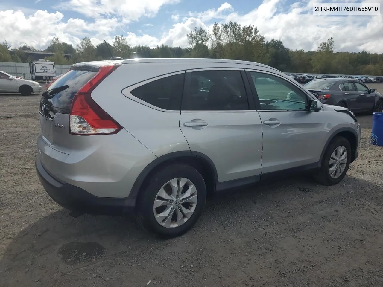 2013 Honda Cr-V Exl VIN: 2HKRM4H76DH655910 Lot: 73557264