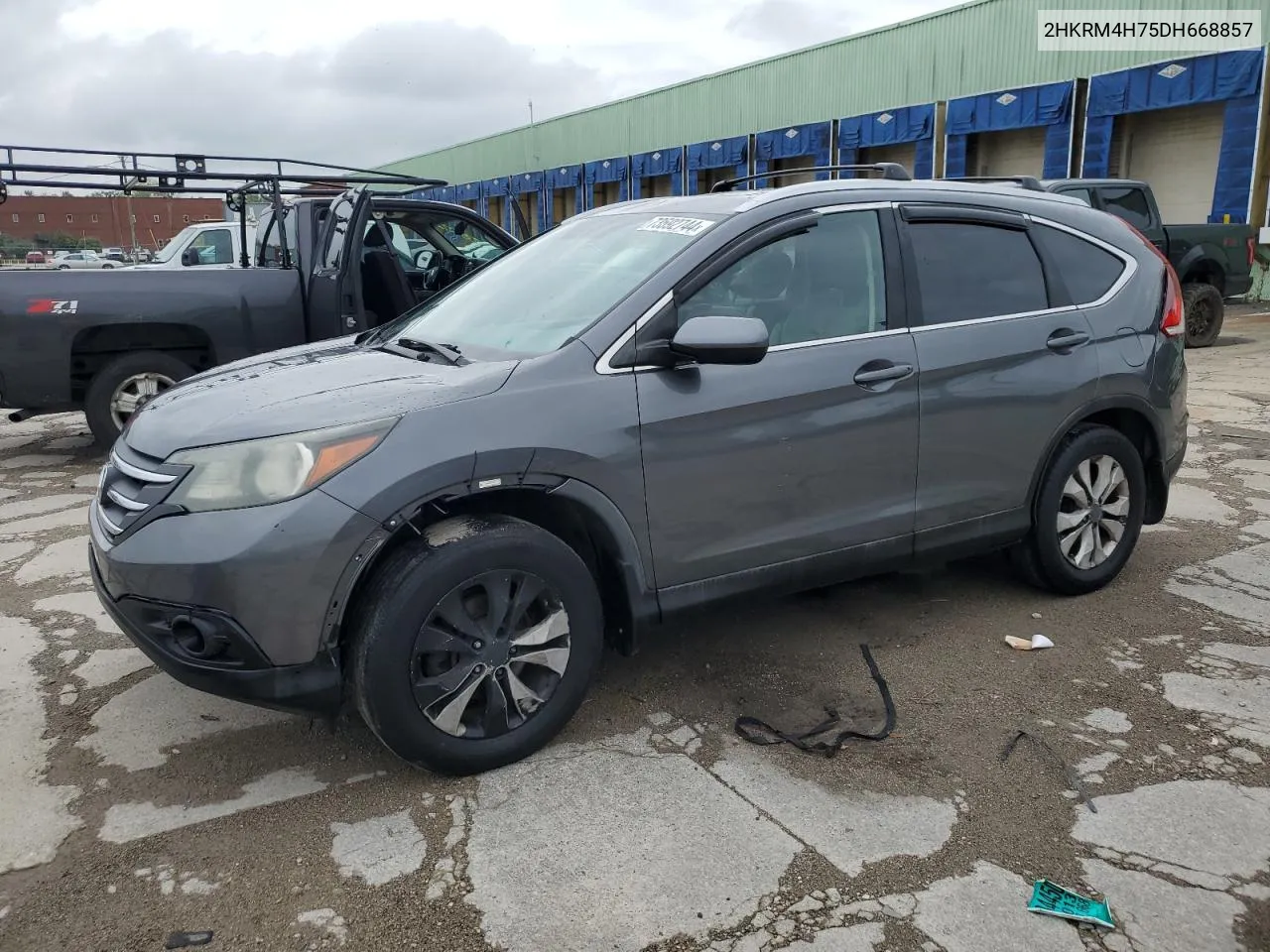 2013 Honda Cr-V Exl VIN: 2HKRM4H75DH668857 Lot: 73592744