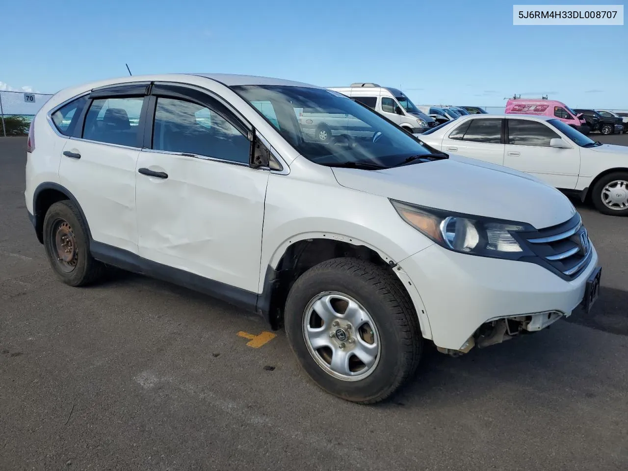 2013 Honda Cr-V Lx VIN: 5J6RM4H33DL008707 Lot: 73608474