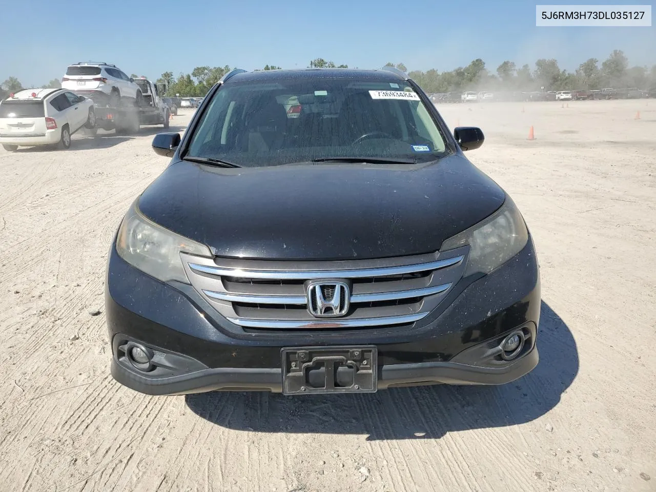 2013 Honda Cr-V Exl VIN: 5J6RM3H73DL035127 Lot: 73693484