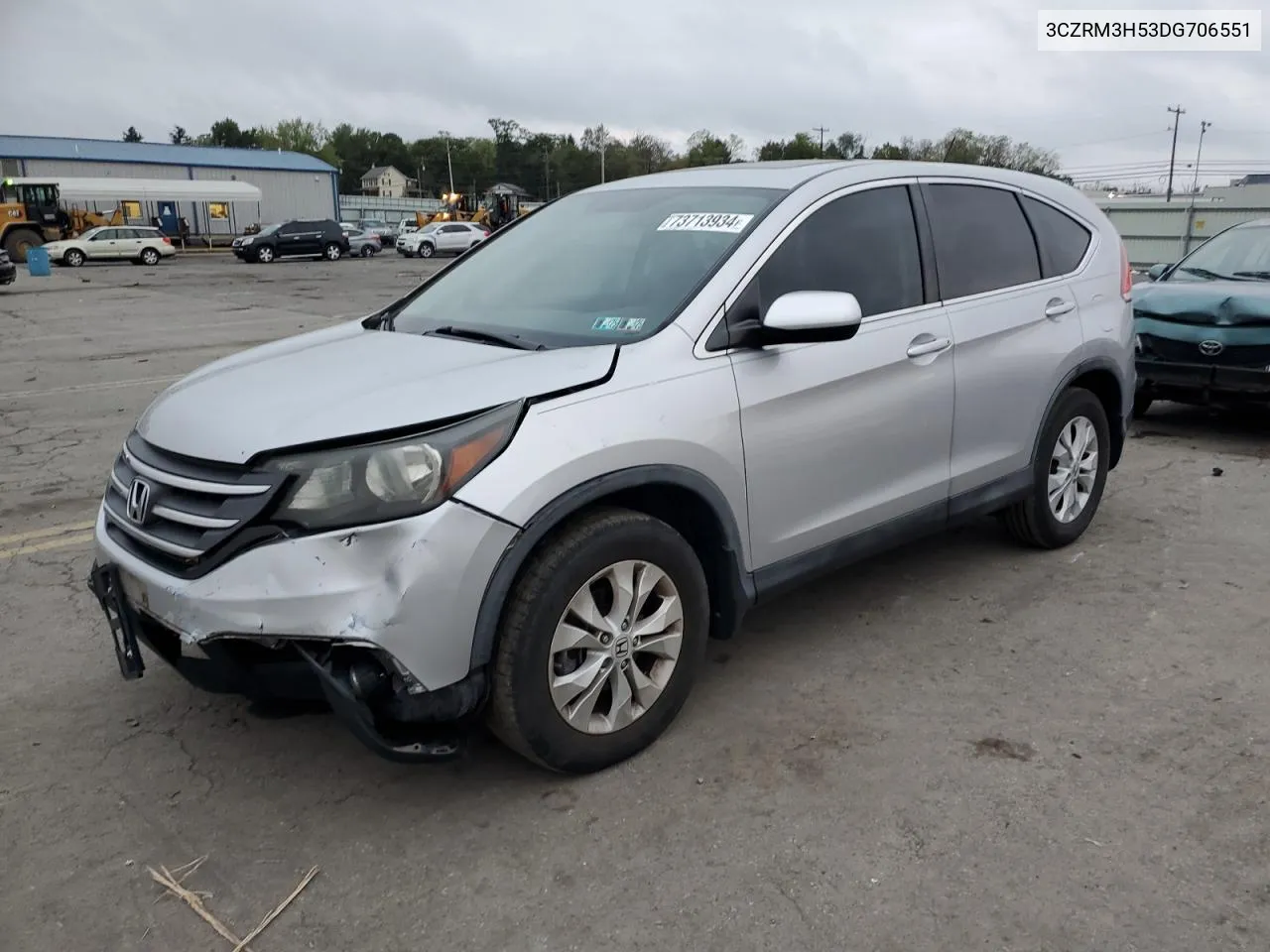 3CZRM3H53DG706551 2013 Honda Cr-V Ex