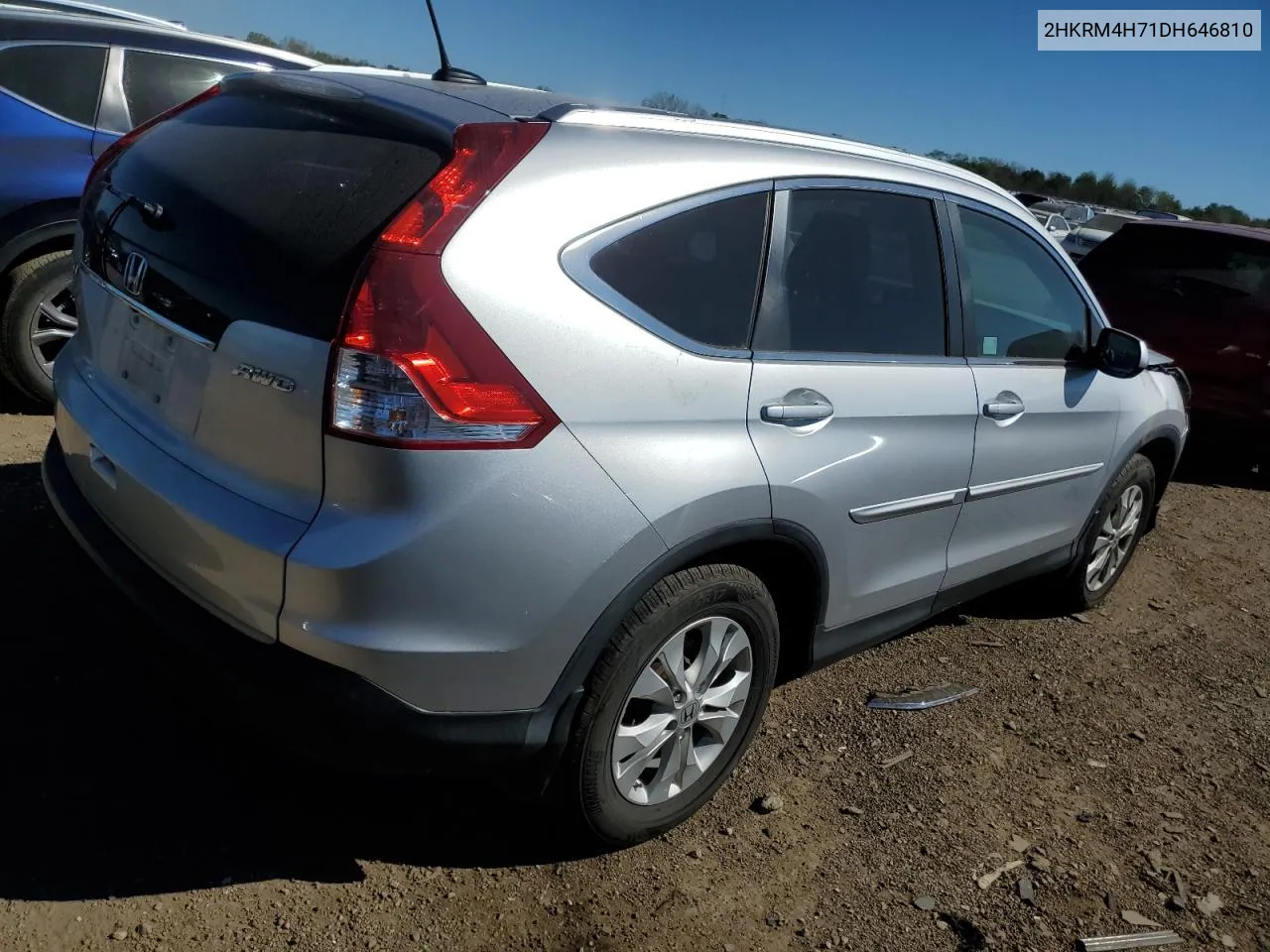 2013 Honda Cr-V Exl VIN: 2HKRM4H71DH646810 Lot: 73791484