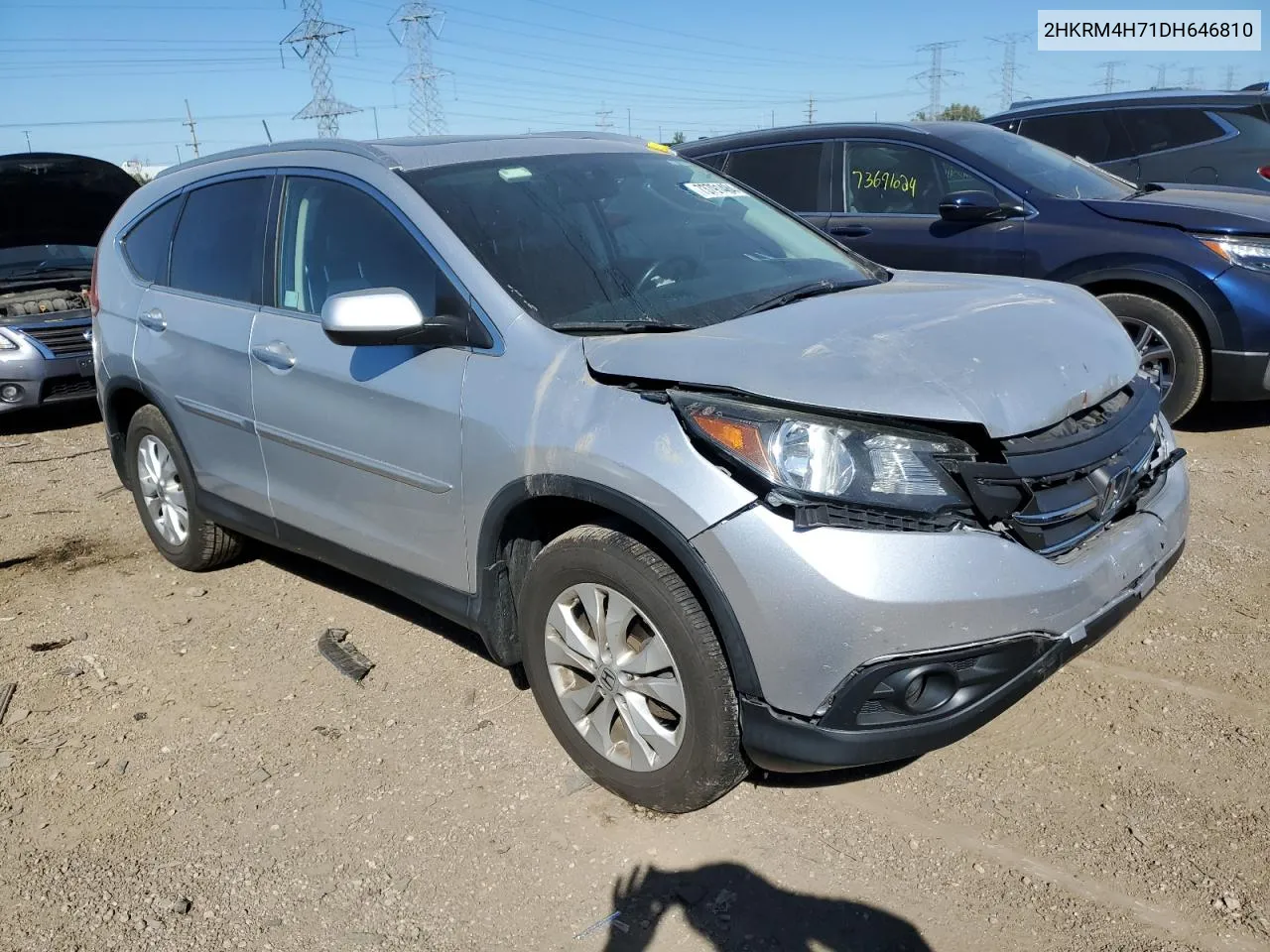 2013 Honda Cr-V Exl VIN: 2HKRM4H71DH646810 Lot: 73791484