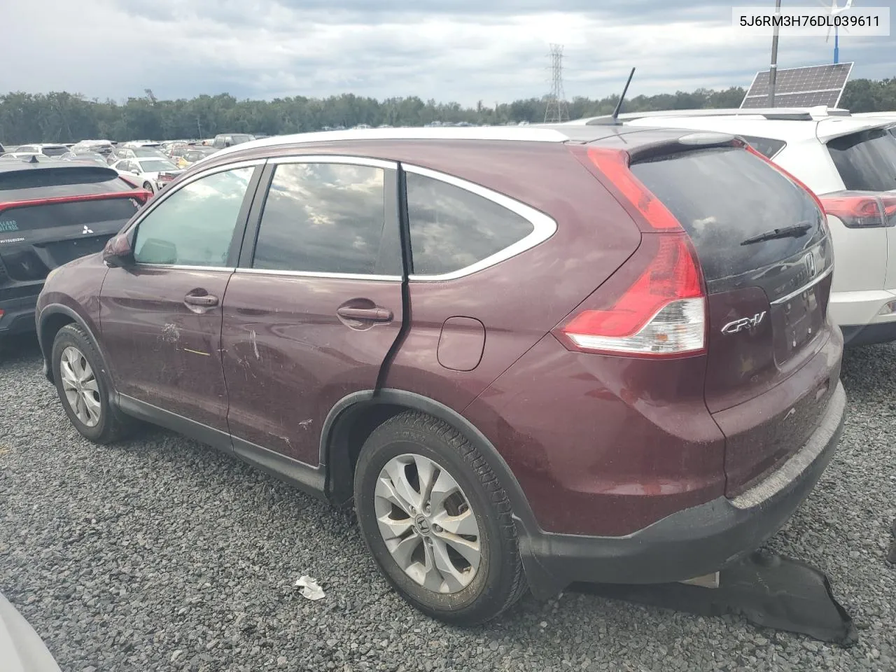 2013 Honda Cr-V Exl VIN: 5J6RM3H76DL039611 Lot: 73857004